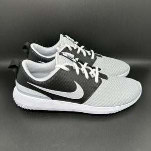 Nike Roshe G Spikeless Golf Shoes Silver Black CD6065-015 Men’s Sz 8 Women's 9.5